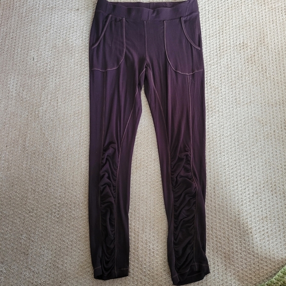 XCVI Brown Womens Huckle Legging NEW with Tags Size Large - Picture 3 of 8